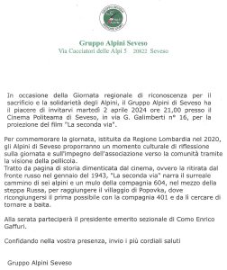 seveso lettera